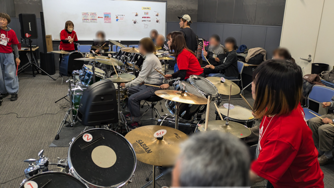 新年！初ドラム！「ショコドラ☆シニア」 vol.9 開催しました！（1月29日実施）【活動レポート】